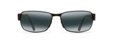 BLACK CORAL Rectangular Sunglasses